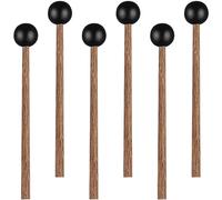 MUELODSIC 3 Pairs Ethereal Drumsticks Ergonomic Practical Drum Mallet for Tongue Drums Lightweight Percussion Instrument Accessories for Music Performance and Practice