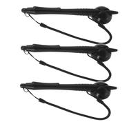 MUELODSIC 3 Pcs Resistive Stylus Pen with Capacitive Touchscreen Tip, Writing and Drawing Stylus Set for Tablets and Phones, Pressure Sensitive Pens with Spring Rope and Base for Precise
