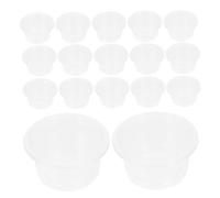 MUELODSIC 30pcs Small Reptile Feeding and Water Bowls Set Plastic Food and Water Dishes for Gecko, Lizard, Snake Tanks Pet Feeder Accessories for Leopard and Crested Geckos
