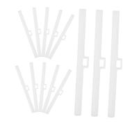 MUELODSIC 30pcs Vertical Blind Top Holder Accessories 127mm Vertical Blind Replacement Slats Sturdy Plastic Easy Installation Compatible Most for Home Windows