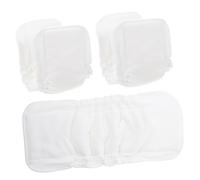 MUELODSIC 3pcs Bamboo Cotton Diapers Reusable Breathable Diaper Liners for Newborn Boy Girl Comfortable Cloth Inserts for Washable
