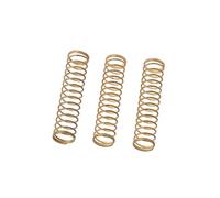 MUELODSIC 3pcs Brass Trumpet Repair Springs Woodwind Instrument Replacement Parts for Trumpet Valve High Grade Material Lightweight and Portable