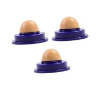 MUELODSIC 3Pcs Catnip Balls Nutritious Hairball Supplement Snack for Indoor Cats with Trace Elements to Promote Movement and Hydration Safe Chic Vitamin Treat