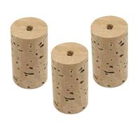 MUELODSIC 3pcs Flute Head Corks Made from Natural Cork Wood Lightweight and Convenient to Install Musical Instrument Accessories for Flute Repair and Maintenance