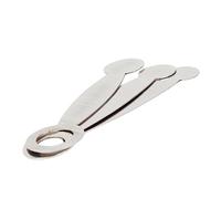 MUELODSIC 3pcs Flute Repair Padding Tools Set Flute Pressure Pads and Piccolo Service Tools Silver Musical Instrument Maintenance Kit for and Piccolo Repair