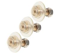 MUELODSIC 3pcs Life Jacket Valve Core Spare Copper Valve Stem for Inflatable Life Vests and Floatation Devices Pack for Safety Gear Inflation