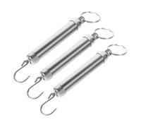 MUELODSIC 3PCS Mechanical Hanging Weight Scales Portable Spring Balance for Kitchen Cooking Precision Travel Luggage Weighing Tool Lightweight Design for Outdoor Activities