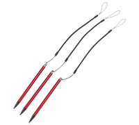 MUELODSIC 3pcs Spring Resistance Pen Stylus Pen with String Precision Stylus Featuring Palm Rejection Technology Practical Performance Plastic Aluminum Pom Material for Resistive Touch