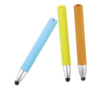 MUELODSIC 3pcs Touchscreen Stylus Pens with Soft Tips for Phones and Tablets Ergonomic Capacitive Stylus for Drawing Writing Learning Multidevice Compatible
