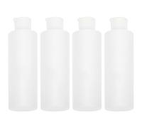 MUELODSIC 4pcs 250ml Holy Water Bottles with Gilded Cross Religious Exorcism Flask Baptism Supply Portable Household Holy Water Containers for Christian Rituals