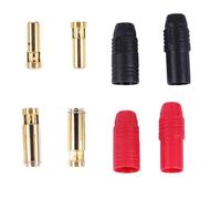 MUELODSIC 4pcs As150 Connector Plug Anti Spark Connector Tight Fit Solid Connection Gold Pa Copper Sturdy for Drones and Cars