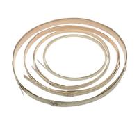 MUELODSIC 4PCS Bamboo Strips Weaving Material Flat Cane Rattan Repair Kit for Basket Making Wicker Chair Restoration DIY Crafts Wedding Decor Supplies Flexible