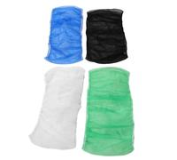 MUELODSIC 4pcs Bird Cage Seed Catcher Net Cover Stretchy Breathable Mesh for Parrot Cage Lightweight Dustproof Protector Suitable for Small Parrots Budgies Macaws Fit Birdcage Accessories