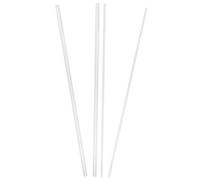 MUELODSIC 4pcs Clear Tubes Round Transparent Hard Tubing Impact Resistant Unbreakable Craft Pipes for Indoor Outdoor Advertising Signs and Light Boxes