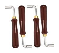 MUELODSIC 4pcs Dulcimer Tuning Wrench Set Lightweight Instrument Tone Adjustment Tool for Violin Harpsichord Quick Precise Durable
