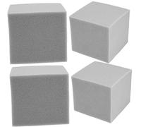 MUELODSIC 4pcs Foam Square Acoustic Wall Tiles Sound Proof Panels for Walls High Density Sponge Blocks Noise Isolation and Sound Absorption for Ktv and Concert Hall Studios