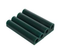 MUELODSIC 4pcs Jewelry Wax Ring Tubes for Casting Round Design with Precise Center Compatible with Multiple Casting Techniques for Beginner Jewelers and Crafting Detailed Ring Models