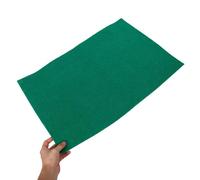 MUELODSIC 4Pcs Large Reptile Carpet Mat 40X60Cm - Washable Absorbent Substrate for Bearded Dragon, Gecko, Tortoise Terrarium - Reusable Water-Resistant Cage Liner in Green and Black