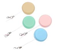 MUELODSIC 4pcs Macaron Screen Cleaner with Microfiber Cloth and Brush Portable Mobile Phone Screen Wipe Tool with Keychain Buckle Reusable Smartphone Lens Cleaner for Tablets Random Color