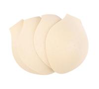 MUELODSIC 4pcs Mens Sponge Pouch Pads for Swim Trunks and Underwear Breathable Perforated Cup Design Comfortable Protective Cushion for Sports and Daily Wear Skin Color