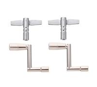 MUELODSIC 4Pcs Metal Drum Keys Tuning Tools for Drum Wrenches and Percussionists Accessory Kit