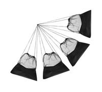 MUELODSIC 4pcs Multi Function Sports Ball Storage Bags for Soccer Basketball Volleyball Durable Breathable Design with Shoulder Straps for Easy Carrying