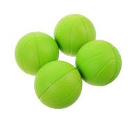 MUELODSIC 4pcs PU Sponge Hand Grip Trainer Balls for Muscle Strengthening and Wrist Finger Exercise Portable Soft Squeeze Balls for Hand Fitness Rehabilitation and Stress Relief