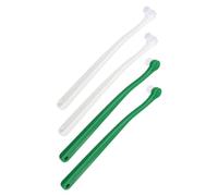 MUELODSIC 4Pcs Small Head Manual Cat Toothbrush for Small Dogs and Cats Lightweight Plastic TPE Material Multi-Functional Oral Cleaning Brush for Yorkshire Terriers Chihuahuas and Pets