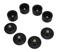 MUELODSIC 4pcs Speaker Feet Pads Anti-Vibration Shockproof Speaker Shock Absorber Foot Pads for HiFi Amplifiers Loudspeakers Audio Equipment