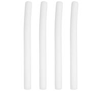 MUELODSIC 4pcs White Solid Sponge Cylinders for Floral Craft Arranging, round Floral Foam Rods for DIY Flower Arrangement, Modeling and Art Supplies for Home and Wedding Decoration