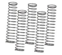 MUELODSIC 5 Pcs Trumpet Button Springs Components Silver Replacement Accessories for B♭ Trumpet Valve Suitable for Musical Instrument Repair and Maintenance