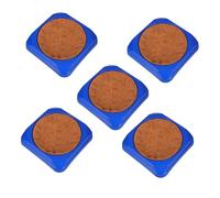 MUELODSIC 5 Sets Plastic Bird Breeding Nest Bowls with Brown Nesting Pads for Pigeon Egg Incubation Durable Easy Clean Bowls Encouraging Natural Nesting Behavior for Racing Pigeons and Birds