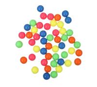 MUELODSIC 50pcs Plastic Balls Solid Probability Random Counting Learning Tool for Educational Activities Safe Smooth Surface