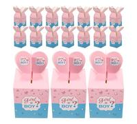 MUELODSIC 50pcs Wedding Candy Box Paper Boxes for Party Sweets Biscuit Packaging Candy Bags for Surprise Occasions