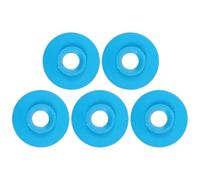MUELODSIC 5pcs 75mm Filter Adapter Funnel Pads Smooth Rubber Stopper for Flask Filtration Laboratory Chemistry Experiment Supplies Random Color Random Color
