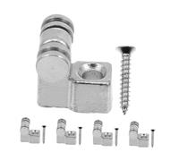 MUELODSIC 5pcs Electric Guitar String Retainers Metal Roller String Trees for Stable Tuning Useful Guitar Accessories for Professional Performance