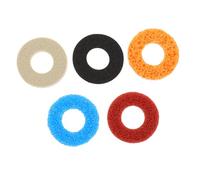 MUELODSIC 5pcs Game Joystick Rings Sponge Buffer Cushions for / /switch Controllers, Supple Handle Covers with High and Medium Elasticity, Gaming Accessories for Enhanced Control