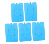 MUELODSIC 5pcs Portable Small Freezer Packs for Cooler Bags and Lunch Boxes Reusable Ice Packs with Prolonged Insulation and Efficient Cooling Technology Compact Cooling for Travel Home and