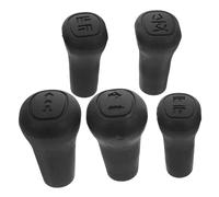 MUELODSIC 5pcs Replaceable Forklift Shift Knob Hydraulic Control Lever Knob Ergonomic Grip for Smooth Precise Gear Changes Enhancing Operational Efficiency and Maneuverability