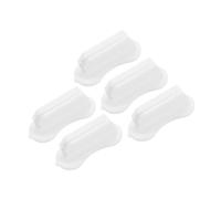 MUELODSIC 5pcs Silicone Pen Holder with Clipboard Attachment Flexible Desk Organizer for Teachers and Students for School Office Workspace Storage and Stationery Management