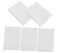MUELODSIC 5pcs Woven Packing Bags Thickened Heavy-duty Flood Sandbags for Flood Control and Construction Tear-resistant PP Material with Fine Weave to Prevent Leakage Capacity Sand Gravel