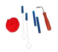 MUELODSIC 6 Pcs Piano Tuning Hammer and Lever Kit with Felt Mutes Professional Piano Tuner Tools Set for Keyboard Instrument Maintenance