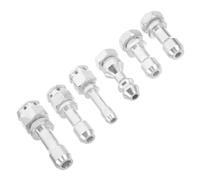 MUELODSIC 6pcs Aluminum Alloy Pressure Cooker Exhaust Valve Tubes Replacement Parts with Explosionproof Safety Compatibility for Various Models Easy to Install Kitchen Accessories