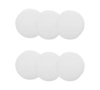 MUELODSIC 6pcs Aquarium Filter Pads Fish Tank Filters High Density Design Easy to Clean Sponge 4.91x4.91x0.79in for Fish Tank Aquarium Supply