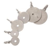 MUELODSIC 6pcs Hanging Stainless Steel Shooting Targets for Archery and Practice Training Tool with High Strength Weather Resistance
