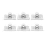 MUELODSIC 6pcs Kayak Motor Mount Holder Bracket Buckle for Inflatable Boats and Canoes Engine Motor Clip Vibration Reduction Fishing Boat Accessories