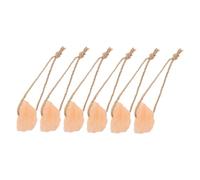 MUELODSIC 6pcs Natural Pink Salt Lick Block Organic Mineral Source for Horses Cattle Deer Livestock Health Growth Essential Trace Elements