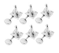 MUELODSIC 6pcs Semi Closed Guitar Tuning Pegs for Electric Acoustic Classical Guitars Machine Heads with Stable Tuning Accuracy and Stylish Vintage Design Easy Installation Replacement