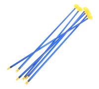 MUELODSIC 6PCS Suction Cup Arrows Plastic Archery for Indoor Outdoor Games Strong Suction for Smooth Surfaces Enhances Hand-eye Coordination and Fun Play