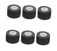MUELODSIC 6pcs Tape Spooler Pinch Roller Replacement for Recorder Machine Pinch Roller Cassette Tape Machine Repair for Audio Equipment and Amplifier Part for Maintenance and Repair in Home